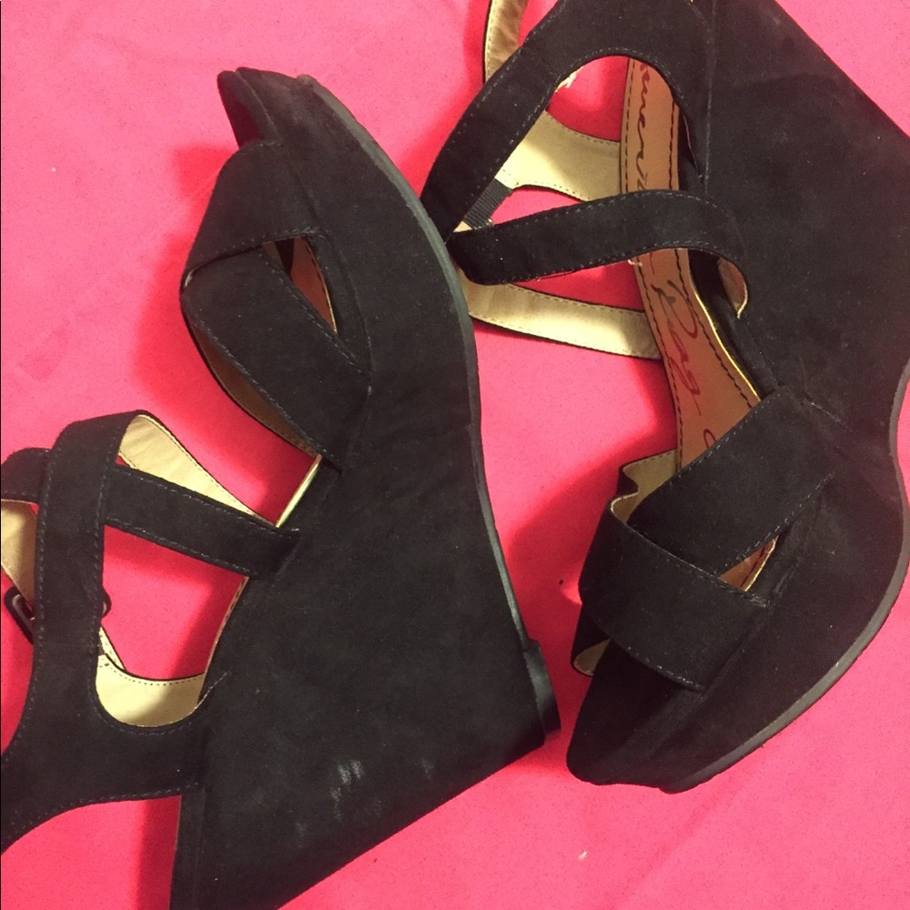 American Rag cie black Platform - Picture 6 of 7